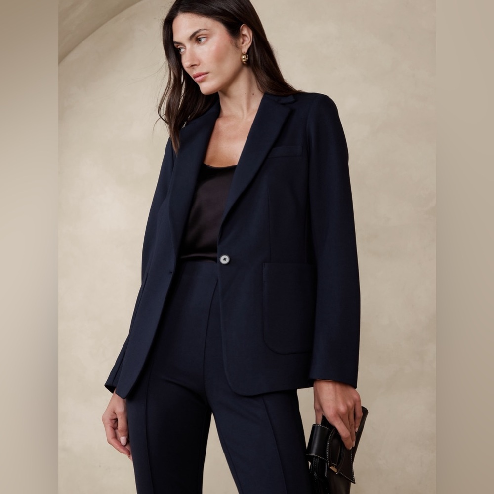 Banana Republic Navy Blazer